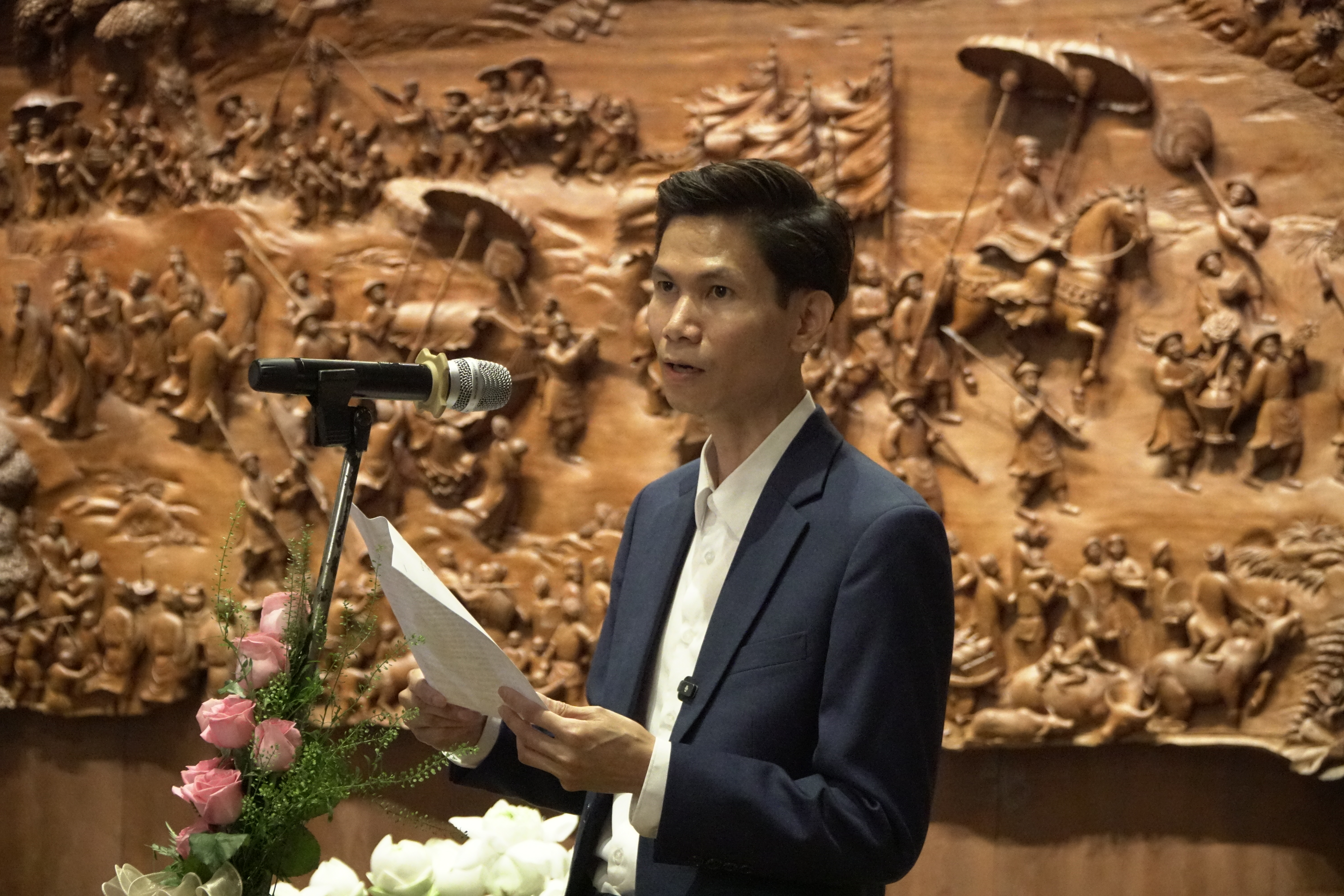 Lễ Bàn Giao Tác Phẩm Vinh Quy Bái Tổ tại Văn Miếu Quốc Tử Giám